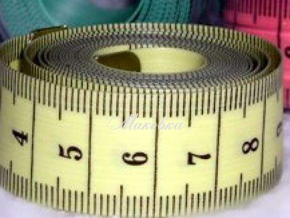 Сантиметровая лента в коробочке 1 шт