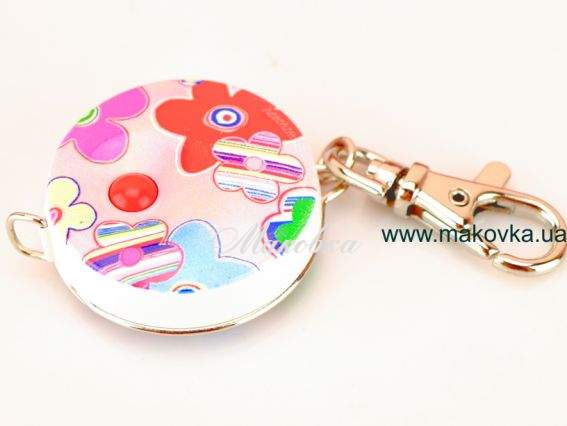 Сантиметровая лента Рулетка PICCO, пастельный декор цветы, 84203d-pas,  8 мм, 150 см, 1 шт Сантиметровая лента Рулетка PICCO, пастельный декор цветы, 84203d-pas,  8 мм, 150 см, 1 шт