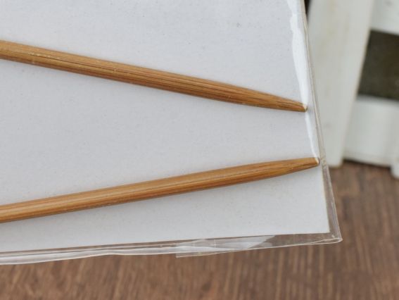 Кругові спиці з бамбука, з трубочкою №3 мм, довжина 80 см