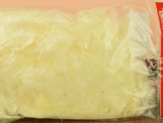 Пір'я, набір, Canea ванільні HM0003-CR, 10г Пір'я, набір, Canea ванільні HM0003-CR, 10г