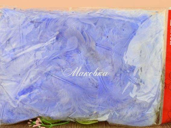 Перья, набор, Canea Васильковые HM0003, 10г Перья, набор, Canea Васильковые HM0003, 10г