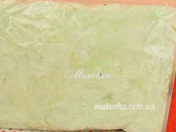 Перья, набор, Canea светло Мятные , 10г