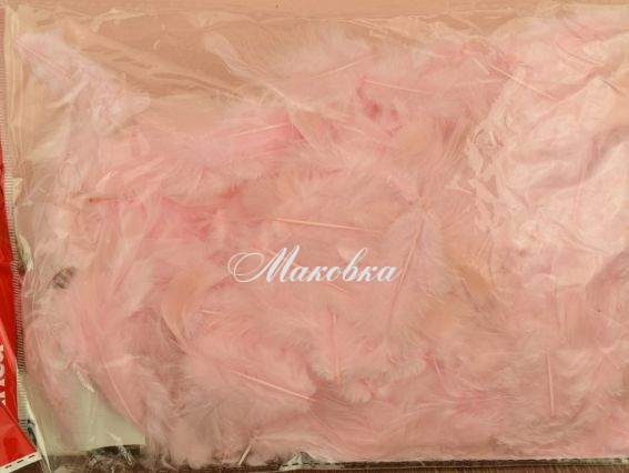 Перья , набор, Canea светло-розовые, 10г HM0003_001 Перья , набор, Canea светло-розовые, 10г HM0003_001