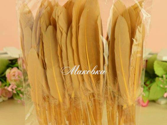 Пір'я Кавові №150, довжина 10-14 см Пір'я Кавові №150, довжина 10-14 см