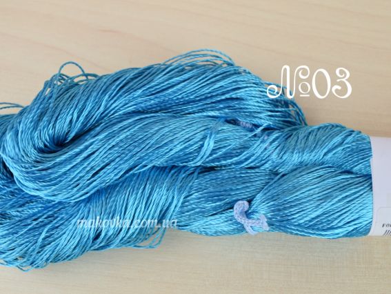 Cordon Popyarn пряжа  003 бірюза