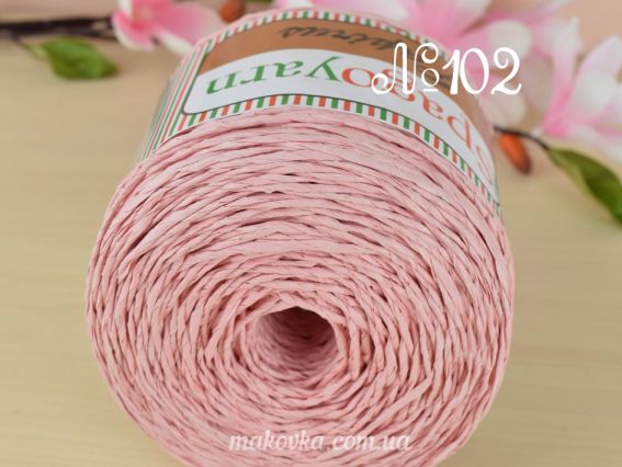 Spagoyarn Papirus нитки 102 пудра