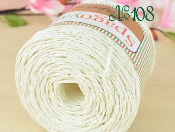 Spagoyarn Papirus нитки 108 молоко