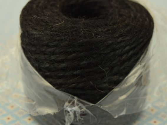 Шпагат Джутовый цветной 45м Радосвіт Чорний