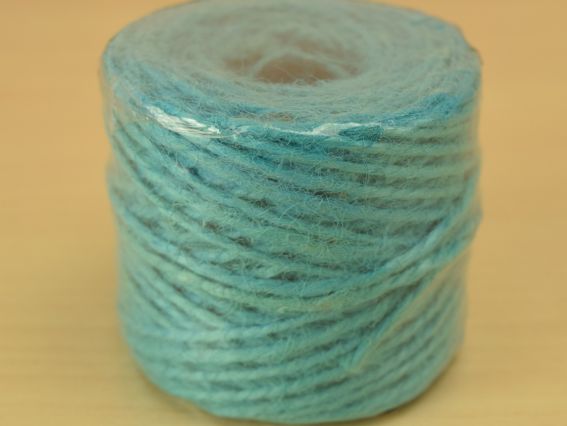 Шпагат Джутовый цветной 45м Радосвіт Бирюзовый