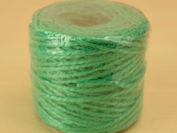Шпагат Джутовый цветной 45м Радосвіт Изумрудный