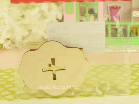 Заготовка 287437 ROSA TALENT Лялькові меблі, Стіл журнальний 2, класік, фанера, 8х6,5х4см