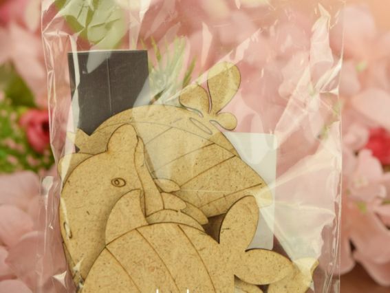 Набір заготовок для декорування Морські жителі 1, ДВП,  5 шт, ROSA TALENT  289031