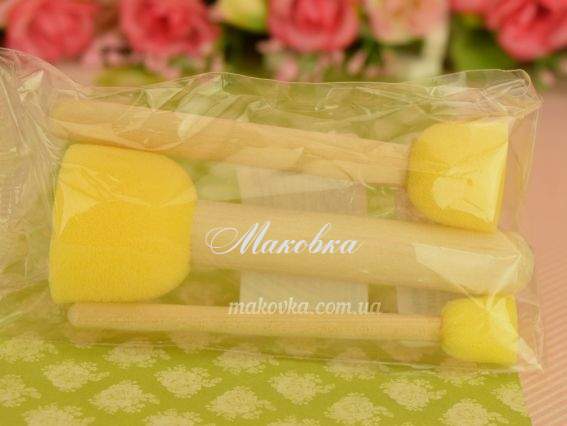 Набір спонжів поролонових 13, 20 і 30 мм, 3шт, D.K.ART & СRAFT 94160672, 