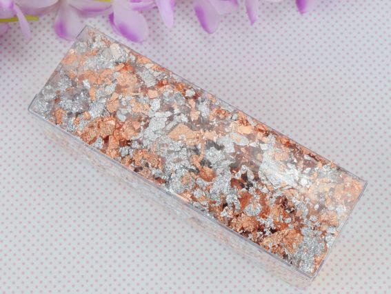 Поталь пластівці, мікс Срібло-Мдь, 1г, DK25220 Поталь пластівці, мікс Срібло-Мдь, 1г, DK25220