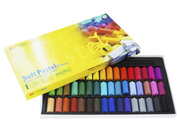 Пастель суха м'яка MPS-48, MUNGYO 94100672, 48 кольорів