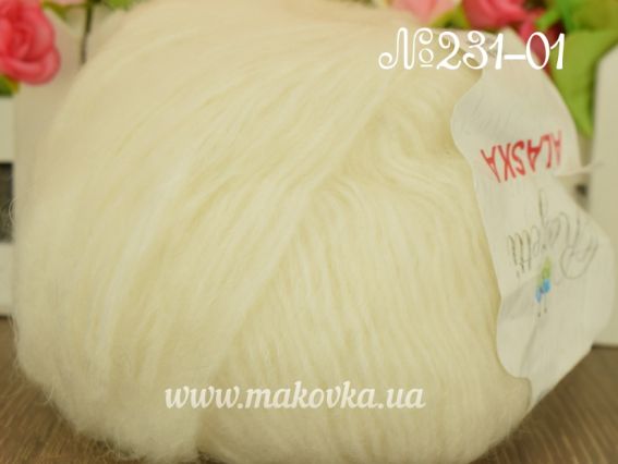 Alaska Rozetti пряжа 231-01