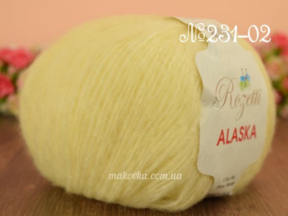 Alaska Rozetti пряжа 231-02