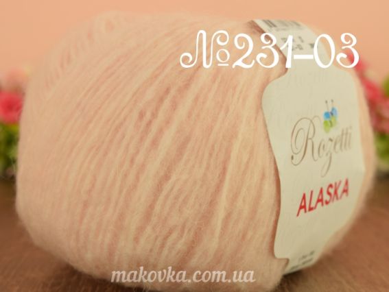 Alaska Rozetti пряжа 231-03