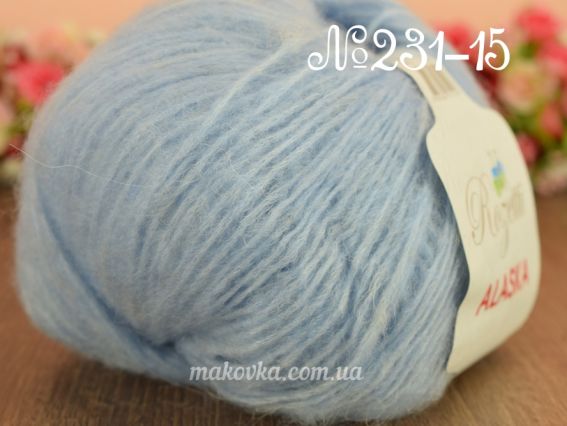 Alaska Rozetti пряжа 231-15