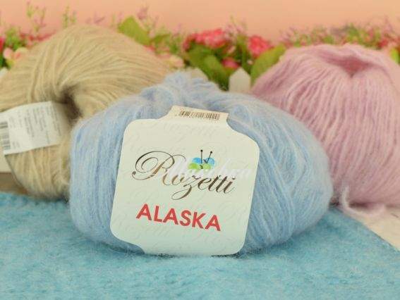 Пряжа для в'язання Alaska Rozetti Розетті Аляска