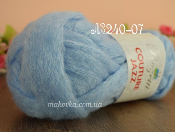 COUTURE JAZZ Rozetti толстая пряжа 240-07 голубой
