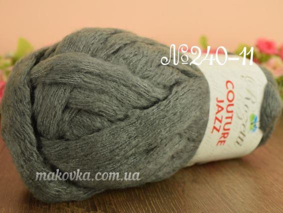 COUTURE JAZZ Rozetti толстая пряжа 240-11 т.серый