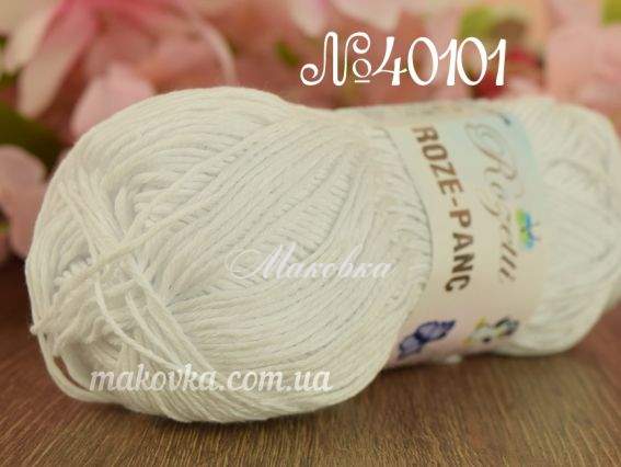 ROZE-PANC Rozetti пряжа пряжа 40101 білий