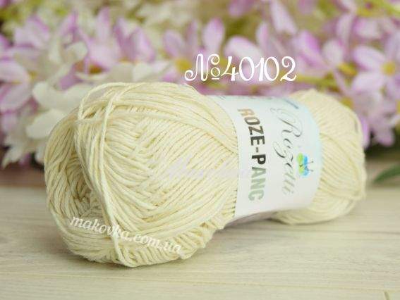 ROZE-PANC Rozetti пряжа пряжа 40102 молочний