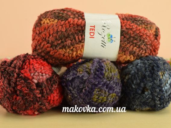 Букльована Теді Розеті пряжа Rozetti TEDI пряжа букле