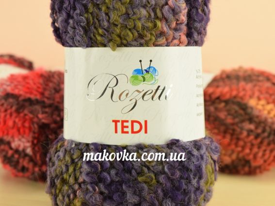 Букльована Теді Розеті пряжа Rozetti TEDI пряжа букле