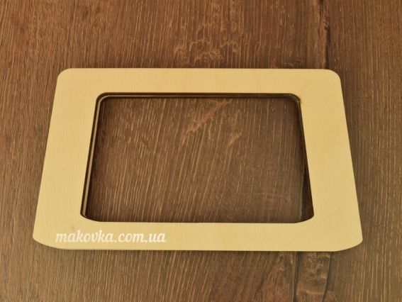 2504 Комплект ручок для сумок (трапеція) 2шт, 20х11,5см, фанера 6мм