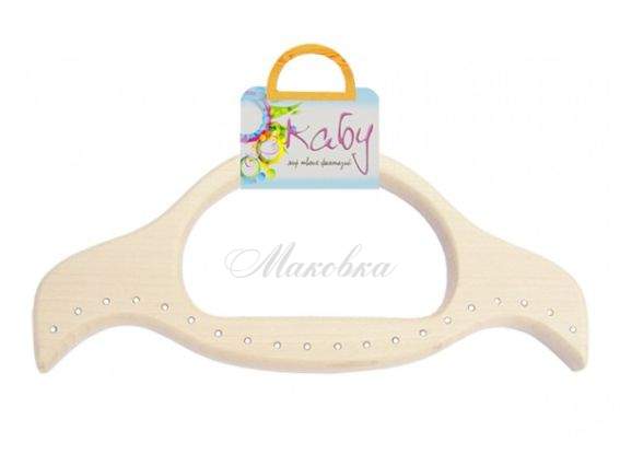 Деревянные ручки для сумки Кабу Nature 15 (без лака)