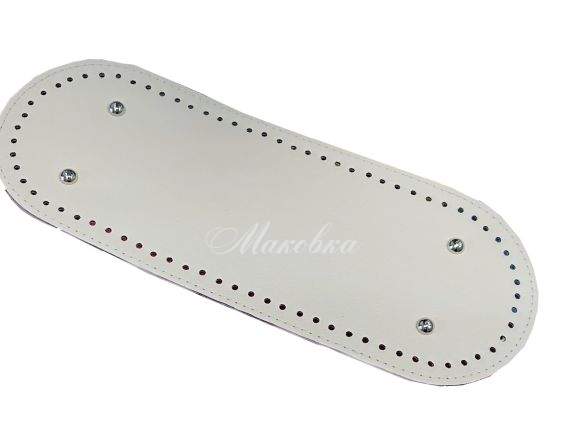 Денце для сумки овальне 31,5*12 см, Беж-Крем з ніжками Денце для сумки овальне 31,5*12 см, Беж-Крем з ніжками