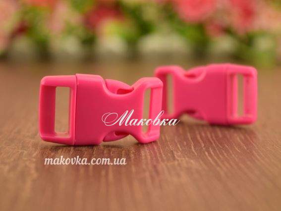 Пряжка-замок фастекс 39.5x22x8.5мм цвет МАЛИНА прорезь 14-15мм 1 шт Пряжка-замок фастекс 39.5x22x8.5мм цвет МАЛИНА прорезь 14-15мм 1 шт