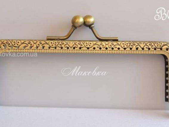 Замок-рамка металлическая (фермуар) ВС-14 РТО Замок-рамка металлическая (фермуар) ВС-14 РТО