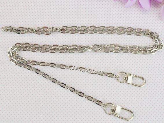 Ручка-ланцюг металева Платинова 105см, 1шт Ручка-ланцюг металева Платинова 105см, 1шт