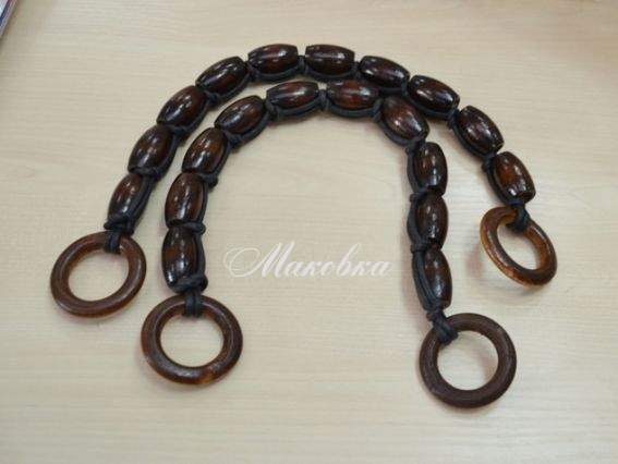 РТО Ручки для сумки BG-02 гибкие из бусин РТО Ручки для сумки BG-02 гибкие из бусин