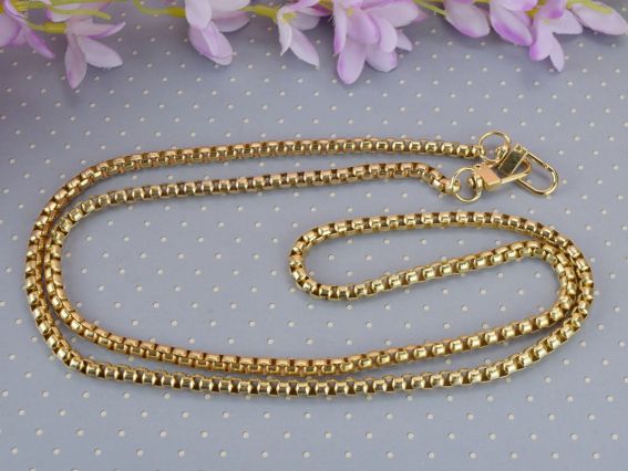 Ручка-ланцюг металева Змійка Золота, 1шт Ручка-ланцюг металева Змійка Золота, 1шт