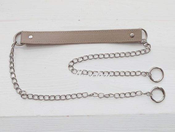 Ручка комбінована Еко шкіра Беж з ланцюжками Ручка комбінована Еко шкіра Беж з ланцюжками