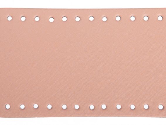 Донышко прямоугольное из экокожи, 12х25см, цвет Крем 71709 ТрК , 1 шт Донышко прямоугольное из экокожи, 12х25см, цвет Крем 71709 ТрК , 1 шт