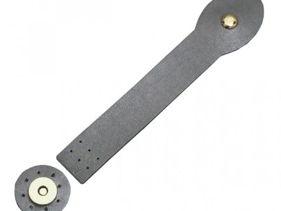 Клапан для сумки малый с Золотой магнитной застежкой, экокожа, цвет Металлик ТрК 725008  Клапан для сумки малый с Золотой магнитной застежкой, экокожа, цвет Металлик ТрК 725008 