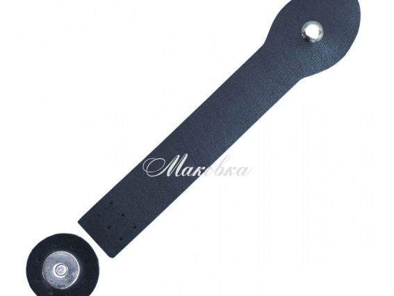 Клапан для сумки малый с Серебряной магнитной застежкой, экокожа, цвет Синий ТрК 725014 Клапан для сумки малый с Серебряной магнитной застежкой, экокожа, цвет Синий ТрК 725014