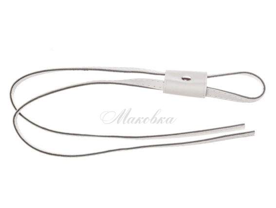 Затяжка для рюкзака 99 см, цвет Белый 84002 Затяжка для рюкзака 99 см, цвет Белый 84002