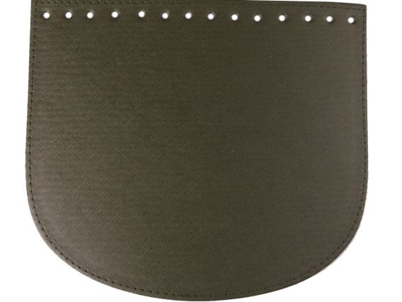 Клапан полукруглый 22х19 см, экокожа, цвет Хаки, 72417 ТрК 1 шт Клапан полукруглый 22х19 см, экокожа, цвет Хаки, 72417 ТрК 1 шт