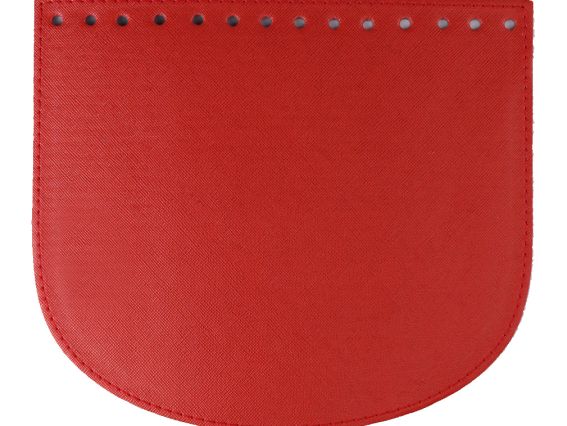 Клапан полукруглый 22х19 см, экокожа, цвет Красный, 72408 ТрК 1 шт Клапан полукруглый 22х19 см, экокожа, цвет Красный, 72408 ТрК 1 шт