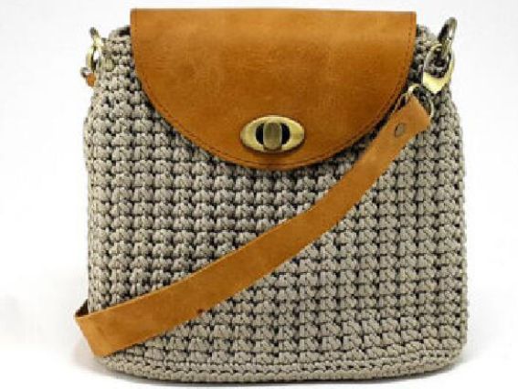 72414 Клапан з екошкірі Синій, розмір 22х19см Триколіно