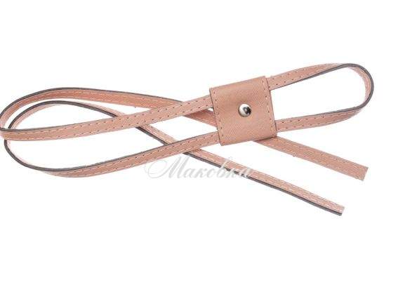 Затяжка для рюкзака 99 см, цвет Крем, фурнитура серебро, ТрК 84009