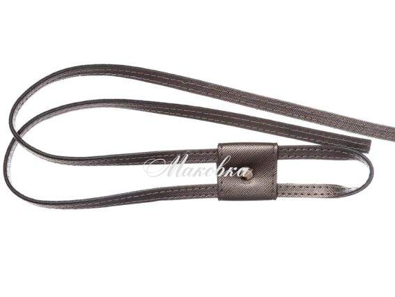 Затяжка для рюкзака 99 см, цвет Металлик , фурнитура серебро, ТрК 884012 Затяжка для рюкзака 99 см, цвет Металлик , фурнитура серебро, ТрК 884012