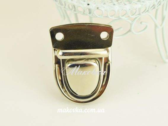 Замок портфельный №253 платина, 1 шт Замок портфельный №253 платина, 1 шт