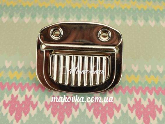 Замок портфельный №4571 ПЛАТИНА, 1 шт Замок портфельный №4571 ПЛАТИНА, 1 шт